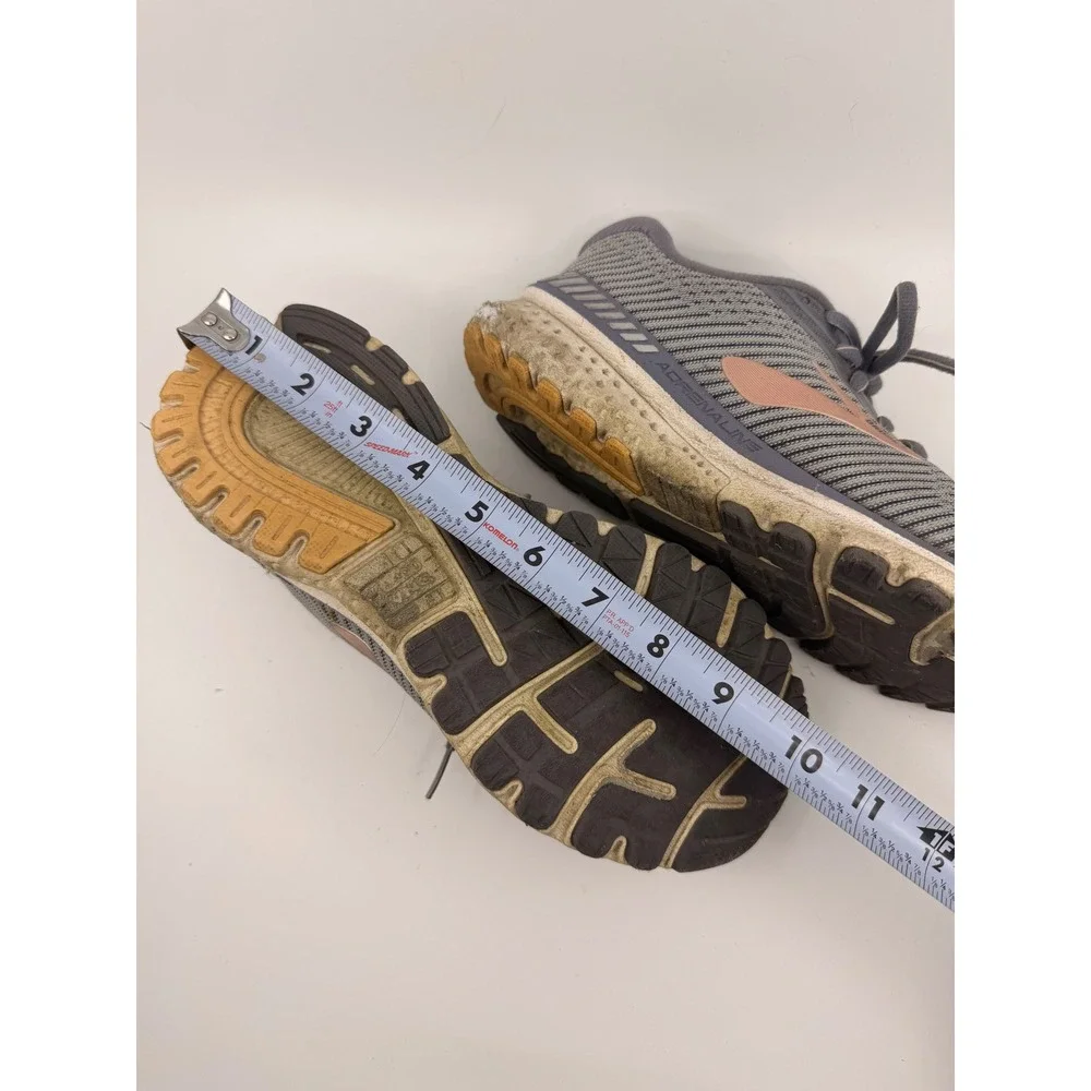 Brooks Adrenaline GTS 20 Womens Running Shoes Grey Rose Gold 1202961B073 8.5